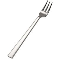 Bon Chef S3708 Roman 6 1/4 inch 18/10 Stainless Steel Extra Heavy Oyster / Cocktail Fork - 12/Case