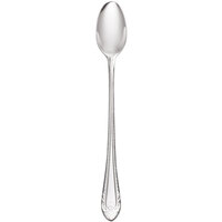 Reed & Barton RB120-021 London 7 3/4 inch 18/10 Stainless Steel Extra Heavy Weight Iced Tea Spoon - 12/Case