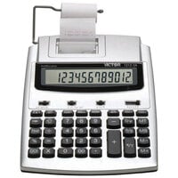 Victor 1212-3A 12-Digit LCD Blue / Red Two-Color Printing Calculator with Antimicrobial Coating - 2.7 Lines Per Second