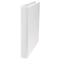 Universal UNV20742 White Economy View Binder with 1 inch Slant Rings
