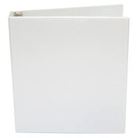 Universal UNV20962 White Economy Non-Stick View Binder with 1 inch Round Rings
