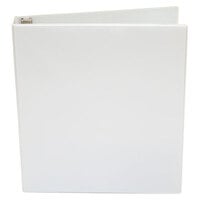 Universal Economy Round Ring View Binder, 2 Capacity, White, 6-Pack