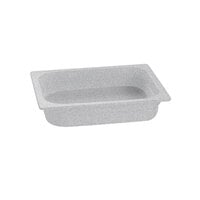 Tablecraft CW310GR 12 3/4" x 10 3/8" x 2 1/2" Granite Half Size Cast Aluminum Food Pan