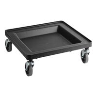 Noble Warewashing Gray Dish Rack and Glass Rack Dolly