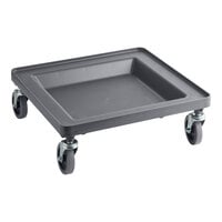 Noble Warewashing Gray Dish Rack and Glass Rack Dolly