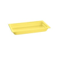 Tablecraft CW300Y 20 3/4" x 12 3/4" x 2 1/2" Yellow Full Size Cast Aluminum Food Pan