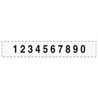 Trodat T55510 Ten Digit Black Self-Inking Professional Numberer, Type Size 2