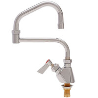 Fisher 47678 Deck Mounted Faucet with 13 inch Double-Jointed Swing Nozzle, 2.2 GPM Aerator, and Lever Handle