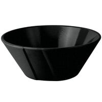 Tablecraft CW1449BKGS 1 Qt. Black with Green Speckle Round Cast Aluminum Serving Bowl