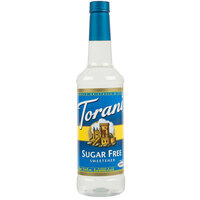 Torani 750 mL Sugar Free Sweetener Sweetener Syrup