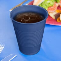 Creative Converting 28113781 16 oz. Navy Blue Plastic Cup - 20/Pack