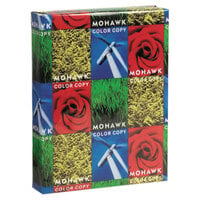 Mohawk 12214 Fine 8 1/2" x 11" Bright White Ream of 80# Copy Paper - 250 Sheets