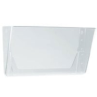 Storex 70213U06C Clear 1 Pocket Letter Sized Wall File