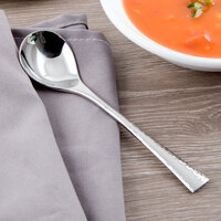 Reed & Barton RB118-016 Hollis 6 1/4 inch 18/10 Stainless Steel Extra Heavy Weight Bouillon Spoon - 12/Case