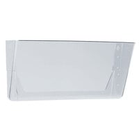 Storex 70207U06C Clear 1 Pocket Legal Sized Wall File