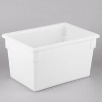 Choice 26 inch x 18 inch x 15 inch White Plastic Food Storage Box