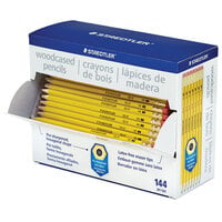 Staedtler 13247C144A6 Woodcase Yellow Barrel HB Lead #2 Pencil   - 144/Pack