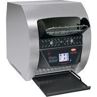 Hatco TQ3-500H Toast-Qwik Stainless Steel Conveyor Toaster with 3" Opening and Digital Controls