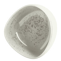 Schonwald 9383163-70255 Pottery 11 oz. Unique White Organic Porcelain Bowl - 6/Case