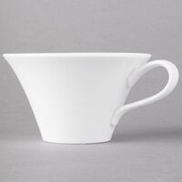 Schonwald 9135372 Fine Dining 7.5 oz. Continental White Porcelain Cup - 12/Case