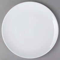 Schonwald 9331221 Fine Dining 7 7/8" Round Continental White Porcelain Coupe Plate - 12/Case