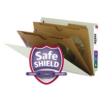 Smead 29710 SafeSHIELD Legal Size Classification Folder - 10/Box