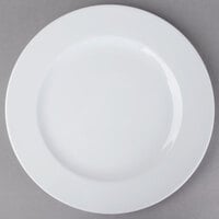 Schonwald 9130631 Fine Dining 12 3/8" Round Continental White Porcelain Plate - 6/Case
