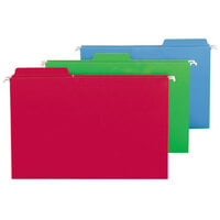 Smead 64153 FasTab Legal Size Hanging File Folder - 18/Box