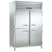 Traulsen RDT232WUT-HHS Stainless Steel 45 Cu. Ft. Two Section Half Door Reach In Refrigerator / Freezer - Specification Line