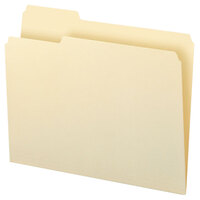Smead 10333 Letter Size File Folder - Standard Height with 1/3 Cut Right Tab, Manila - 100/Box
