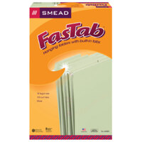 Smead 64083 FasTab Legal Size Hanging File Folder - 18/Box