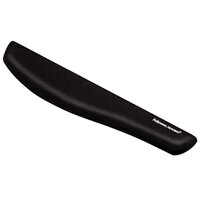 Fellowes 9252101 PlushTouch Black Foam Keyboard Wrist Rest with Microban Protection