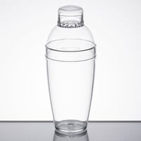 Fineline 4103-CL Quenchers 14 oz. Disposable Clear Plastic Shaker - 24/Case