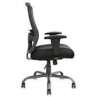 Eurotech BT350 Big and Tall Black Mesh High Back Swivel Office Chair