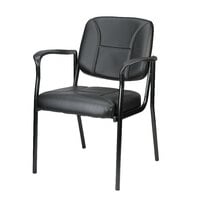 Eurotech VS8012 Dakota Series Black Vinyl Arm Chair
