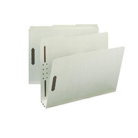 Smead 15005 100% Recycled Letter Size Fastener Folder with 2 Fasteners, 3 inch Expansion - 25/Box
