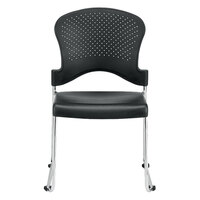 Eurotech S3000 Aire Series Black Plastic Chair - 4/Pack