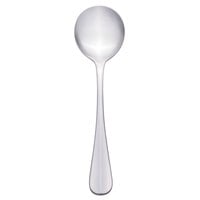 World Tableware 213 016 Baguette 6 1/8 inch 18/0 Stainless Steel Heavy Weight Bouillon Spoon - 36/Case