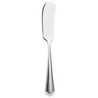 World Tableware 256 053 Cortland 5 7/8 inch 18/0 Stainless Steel Heavy Weight Flat Handle Butter Knife / Spreader - 36/Case
