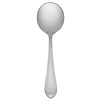 World Tableware 239 016 Antique 5 5/8 inch 18/0 Stainless Steel Heavy Weight Bouillon Spoon - 36/Case