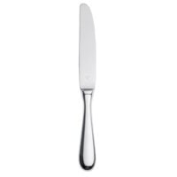 World Tableware 213 2702 Baguette 9 3/4 inch 18/0 Stainless Steel Heavy Weight Fluted Hollow Handle Dinner Knife - 36/Case