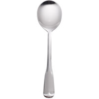 World Tableware 965 016 Columbus 6 1/4 inch 18/0 Stainless Steel Heavy Weight Bouillon Spoon - 36/Case