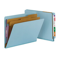 Smead 26781 SafeSHIELD Letter Size Classification Folder - 10/Box