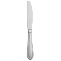 World Tableware 239 554 Antique 6 3/4 inch 18/0 Stainless Steel Heavy Weight Plain Solid Handle Bread and Butter Knife - 36/Case