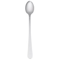 World Tableware 213 021 Baguette 7 5/8 inch 18/0 Stainless Steel Heavy Weight Iced Tea Spoon - 36/Case
