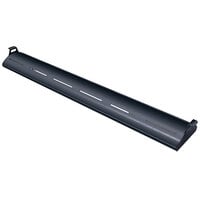 Hatco HL5-18 Glo-Rite 18 inch Black Curved Display Light with Cool Lighting - 4.3W, 120V