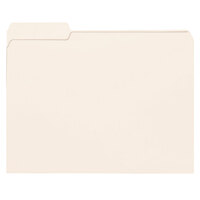 Smead 10331 Letter Size File Folder - Standard Height with 1/3 Cut Left Tab, Manila - 100/Box