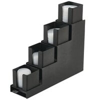 Vollrath VL-4 Traex® Black 4-Step Countertop Lid Holder