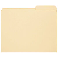 Smead 10386 Letter Size File Folder - Guide Height with Reinforced 2/5 Cut Right Tab, Manila - 100/Box