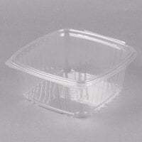 Genpak 2 Qt. Clear Hinged Deli Container - 200/Case